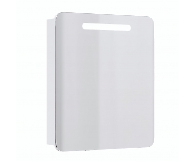 Зеркало-шкаф Onika Неаполь 60 белый, c LED подсветкой