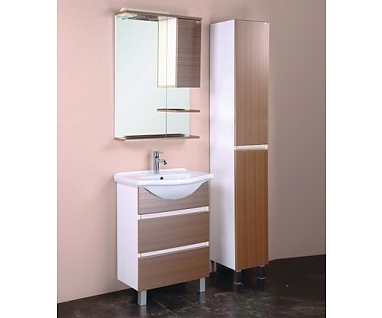 Мебель для ванной Onika Элита 60.13 штрокс коричневый