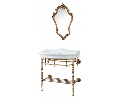 Мебель для ванной Caprigo 7060/80 бронза