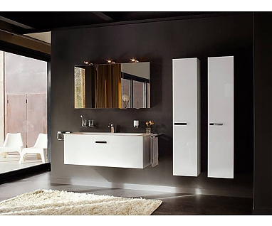 Мебель для ванной Keuco Royal Universe белая матовая 100 см