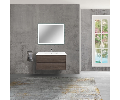 Мебель для ванной Vincea Gio 100 подвесная VMC-2G100RO