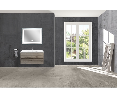 Мебель для ванной Vincea Gio 100 подвесная VMC-3G100GO