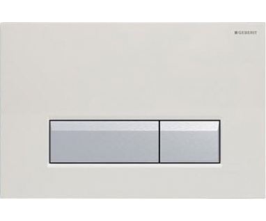Кнопка смыва Geberit Sigma 40 115.600.SI.1 с системой удаления запахов