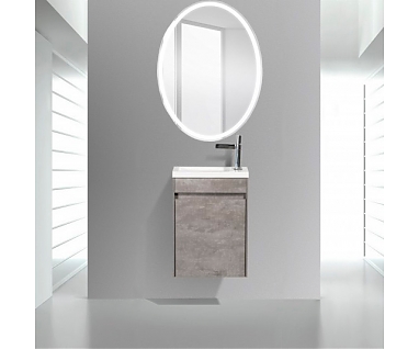 Мебель для ванной BelBagno Pietra Mini 46 L stucco cemento