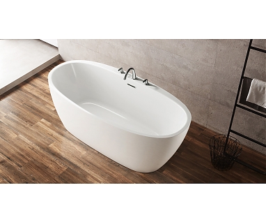 Акриловая ванна BELBAGNO BB404-1500-800