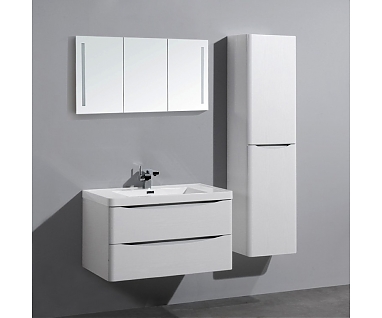 Мебель для ванной BelBagno Ancona-N 1200 2C SO BL bianco lucido подвесная