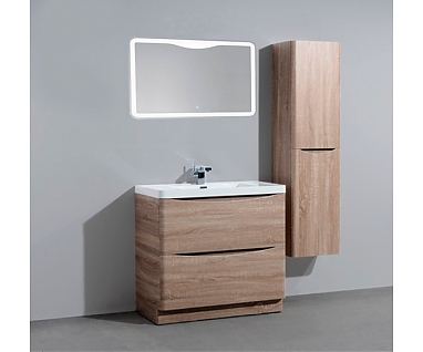 Мебель для ванной BelBagno Ancona-N 100 rovere bianco напольная
