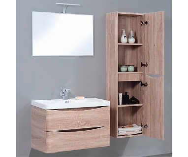 Мебель для ванной BelBagno Ancona-N 80 rovere bianco подвесная