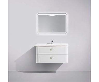Мебель для ванной BelBagno Atria 100 bianco lucido 2 ящика