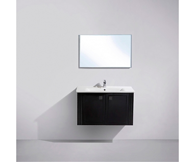 Мебель для ванной BelBagno Atria 83 nero lucido