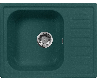 Мойка кухонная AquaGranitEx M-13 зеленая