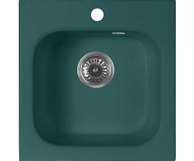 Мойка кухонная AquaGranitEx M-43 зеленая