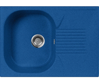 Мойка кухонная AquaGranitEx M-70 синяя