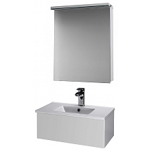 Мебель для ванной Dreja Infinity 60 S  белый глянец