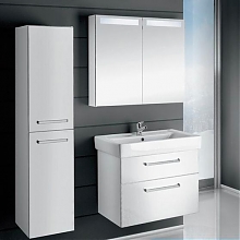 Мебель для ванной Dreja Q max 70 белый глянец