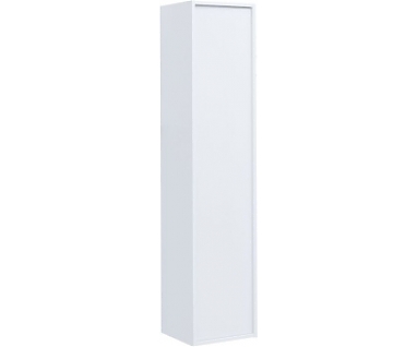 Шкаф-пенал Aquanet Lino (Flat) 35 белый глянец