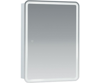 Зеркало-шкаф Aquanet Оптима 60 с LED подсветкой