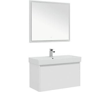 Мебель для ванной Aquanet Nova Lite 90 белый (1 ящик)