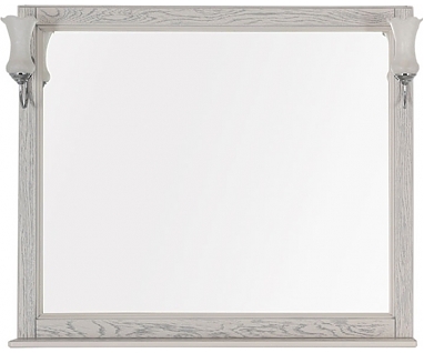 Зеркало Aquanet Тесса Декапе 105 жасмин, серебро
