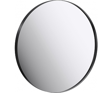 Зеркало Aqwella RM 80 круглое черное