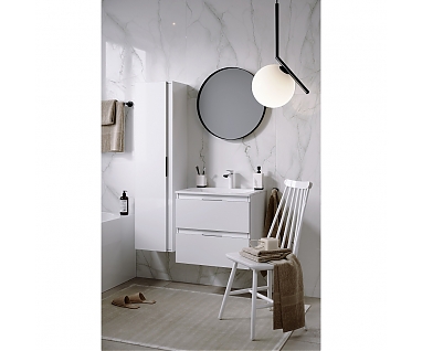 Мебель для ванной  Aqwella Accent 62 подвесная белая