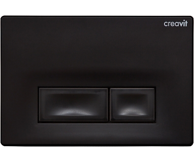 Кнопка смыва Creavit Ore GP3002.02 черный глянцевый