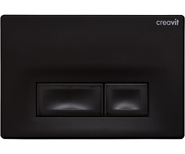 Кнопка смыва Creavit Ore GP3002.01 черный матовый