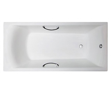 Чугунная ванна Castalia Prime 170x75x48 с ручками
