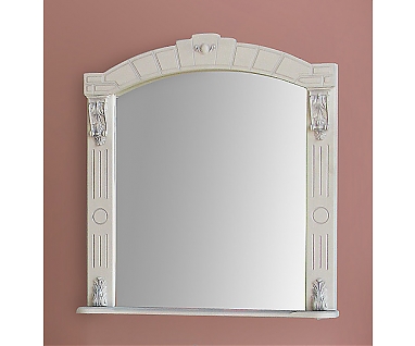 Зеркало Атолл Александрия 85 айвори (серебро)