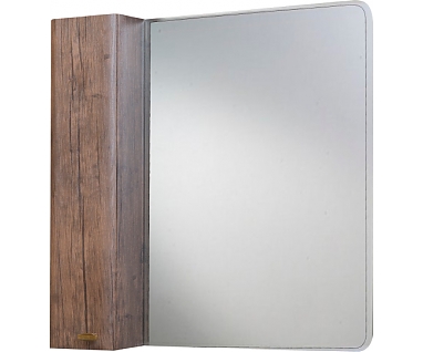 Зеркало-шкаф Bellezza Олимпия 60 L, орех