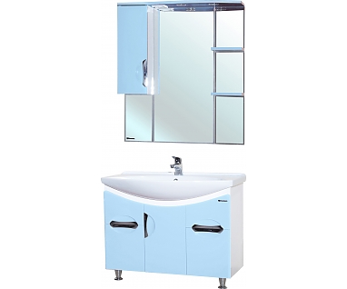 Мебель для ванной Bellezza Лагуна 85 голубая