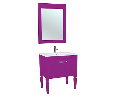 Мебель для ванной Bellezza Мираж 80 фиолетовая
