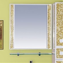 Зеркало Misty Морена 75 золотая мозаика