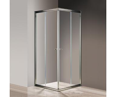Душевой уголок Cezares Giubileo-A-2-80 прозрачное стекло, бронза
