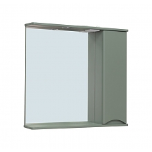 Зеркало-шкаф Runo Афина 80 R цемент