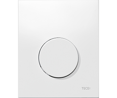 Кнопка смыва Tece Loop Urinal 9242640 белая антибактериальная