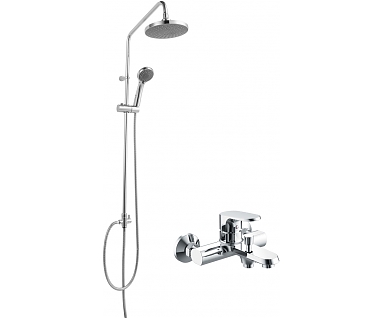 Душевой комплект Bravat Pure F6105161C-01 для ванны с душем