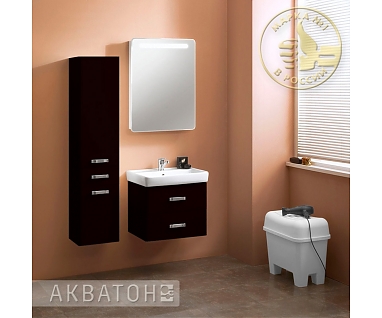 Мебель для ванной AQUATON Америна 60 чёрная