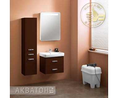 Мебель для ванной AQUATON Америна 60 темно-коричневая