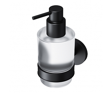 Диспенсер Am.Pm X-Joy A85A36922 стеклянный для жидкого мыла, черный