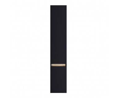 Шкаф-пенал Am.Pm X-Joy M85ACHR0306BM, подвесной, правый, 30 см, цвет: черный матовый