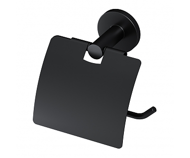 Держатель туалетной бумаги Am.Pm A85A341422 X-Joy с крышкой, черный