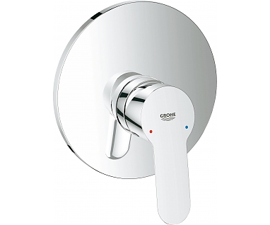 Смеситель Grohe BauEdge 29078000 С ВНУТРЕННЕЙ ЧАСТЬЮ, для душа