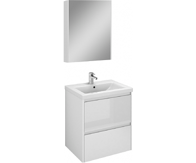 Мебель для ванной Velvex Klaufs 60.2Y белая, подвесная