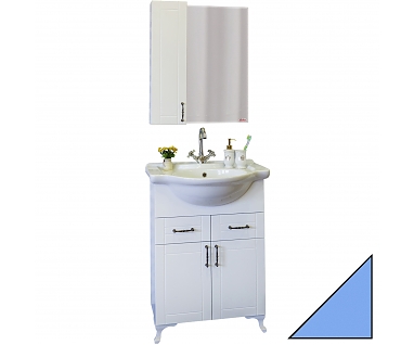 Мебель для ванной Sanflor Глория 65 голубая