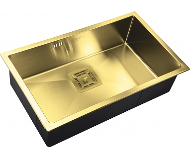 Мойка кухонная Zorg Inox Pvd SZR-7444 bronze