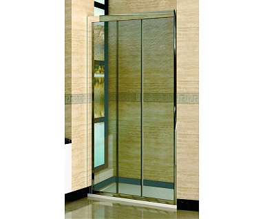 Душевая дверь в нишу RGW Classic CL-11 (1110-1160)х1850, профиль хром, стекло шиншилла