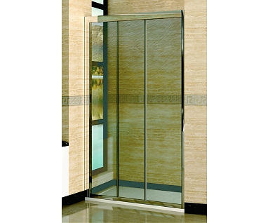 Душевая дверь в нишу RGW Classic CL-11 (1210-1260)х1850, профиль хром, стекло шиншилла