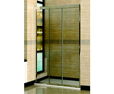 Душевая дверь в нишу RGW Classic CL-11 (1310-1360)х1850, профиль хром, стекло прозрачное