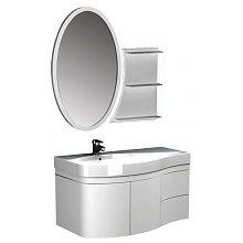Мебель для ванной Aquanet Опера 115 белая L